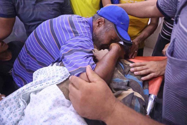 Jenazah tiga warga Palestina ditemukan pada Jumat, 3 September 2021, setelah terowongan bawah tanah dari Jalur Gaza selatan ke Mesir runtuh.