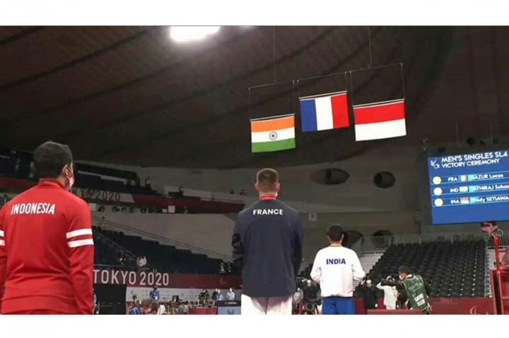 Fredy berlaga di perebutan medali perunggu usai dikalahkan Suhas Lalinakere Yathiraj di semifinal, Sabtu, 4 September 2021, kemarin. Fredy kalah dengan skor 9-21, 15-21.