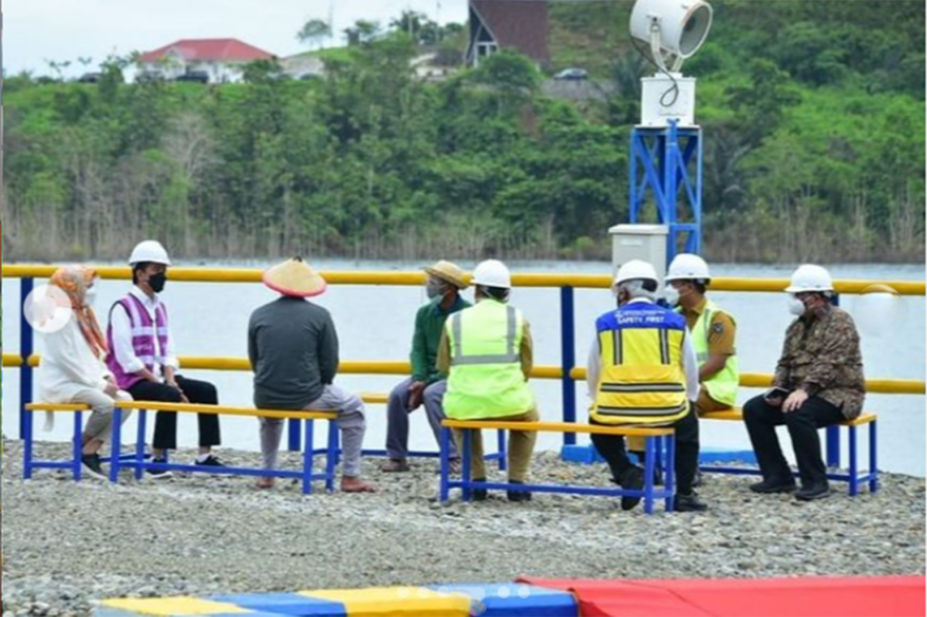 Presiden Jokowi meyakini keberadaan infrastruktur ini akan sangat bermanfaat untuk mendukung Sulawesi Selatan sebagai lumbung pangan nasional.