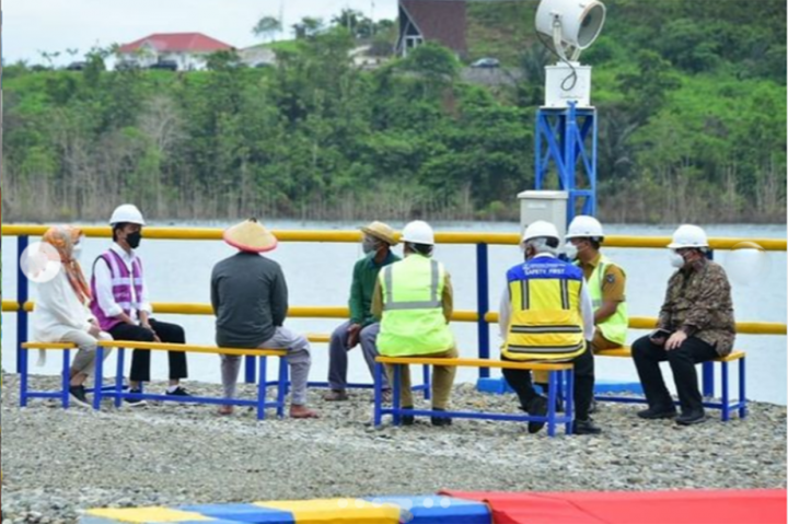 Presiden Jokowi meyakini keberadaan infrastruktur ini akan sangat bermanfaat untuk mendukung Sulawesi Selatan sebagai lumbung pangan nasional.