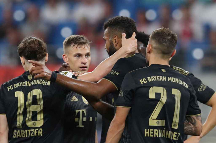 Konrad Laimer sempat memperkecil ketertinggalan Leipzig pada menit ke-58. Namun Bayern kemudian melengkapi kemenangan mereka jadi 4-1 saat Eric Maxim Choupo-Moting berdiri bebas tanpa kawalan untuk menyelesaikan umpan akurat kiriman Joshua Kimmich pada menit pertama injury time. 