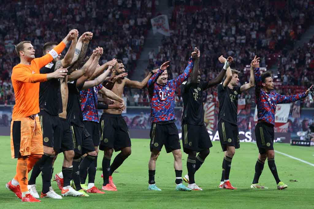 Kemenangan itu membawa Muenchen kembali mengamankan posisi kedua klasemen sementara dengan koleksi 10 poin, sedangkan Leipzig (3) melorot ke urutan ke-13.