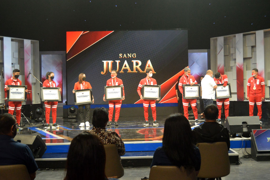 Pemberian apresiasi secara simbolis dilakukan oleh CEO Media Group M Mirdal Akib. Acara turut dihadiri oleh Menteri Pemuda dan Olahraga Zainudin Amali dan Wakil Ketua MPR Lestari Moerdijat.