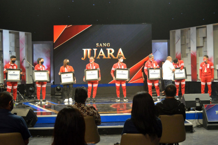 Pemberian apresiasi secara simbolis dilakukan oleh CEO Media Group M Mirdal Akib. Acara turut dihadiri oleh Menteri Pemuda dan Olahraga Zainudin Amali dan Wakil Ketua MPR Lestari Moerdijat.