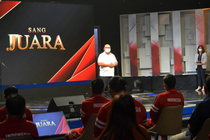 Dalam sambutannya CEO Media Group Mirdal Akib menyatakan bahwa Media Group mengapresiasi keberhasilan para atlet Paralimpiade Tokyo 2020. 