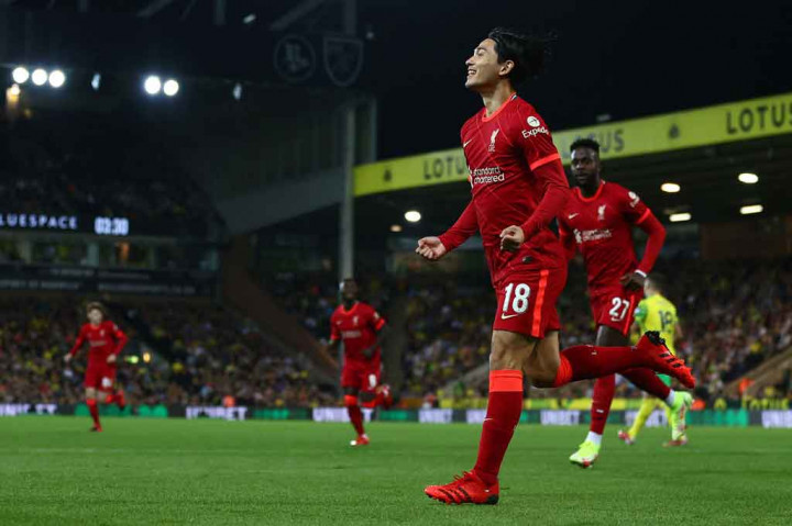 Pelatih Norwich, Daniel Farke berusaha memperkecil kedudukan dengan memasukkan dua penyerang senior Teemu Pukki dan Milot Rashica, masing-masing menggantikan Tzolis serta Bali Mumba. Namun Minamino justru mencetak gol keduanya pada menit ke-80 memanfaatkan umpan dari Alex Oxlade-Chamberlain. Skor 3-0 untuk Liverpool bertahan hingga laga usai.