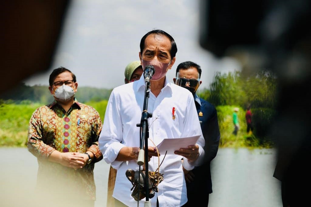 Jokowi mengatakan, penanaman mangrove juga diharapkan dapat mengurangi energi gelombang, melindungi pantai dari abrasi, menghambat intrusi air, serta memperbaiki lingkungan pesisir dan habitat di daerah pantai.