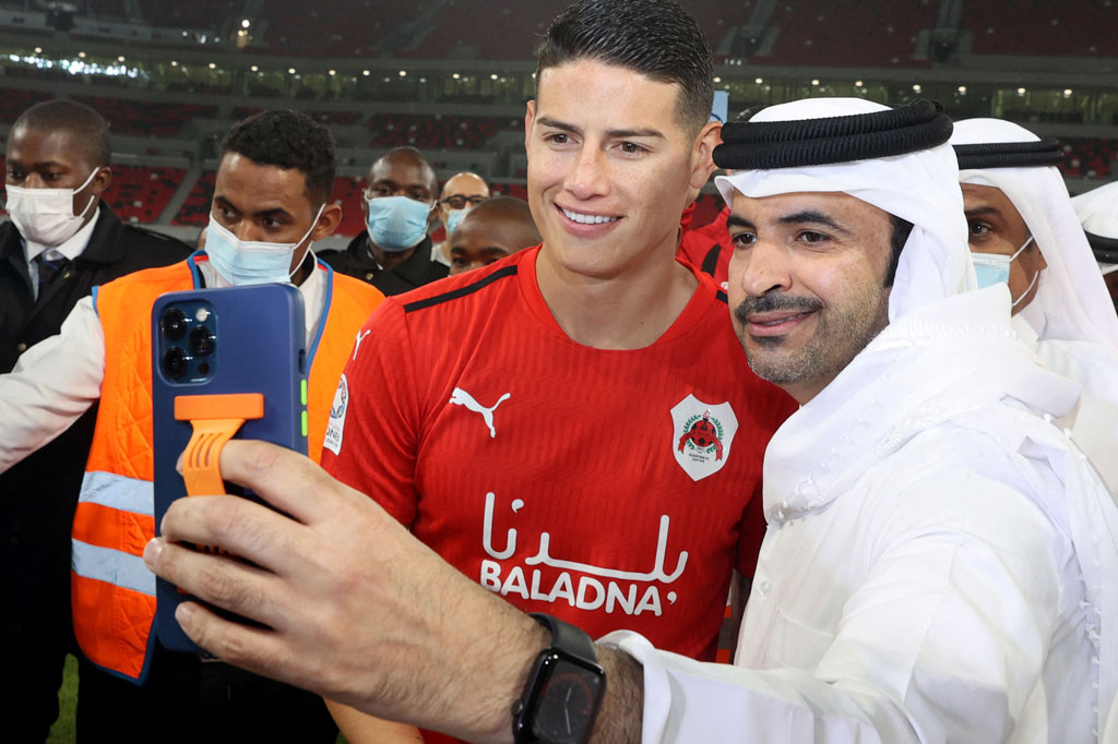 Rodriguez meninggalkan Everton untuk bergabung dengan klub Qatar Al-Rayyan dengan biaya transfer yang tidak diungkapkan.