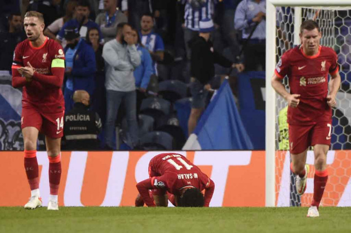 Salah mengubah skor menjadi 3-0 pada menit ke-60, sebelum Porto kemudian memperkecil ketertinggalan lewat sundulan Mehdi Taremi pada menit ke-74.