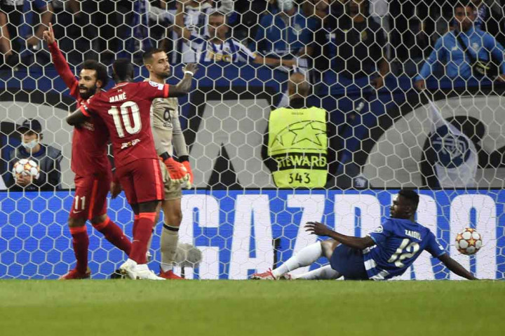 Mohamed Salah mencetak dua gol saat Liverpool menang telak 5-1 atas tuan rumah Porto pada lanjutan pertandingan Grup B Liga Champions, Rabu, 29 September 2021 dini hari ini.