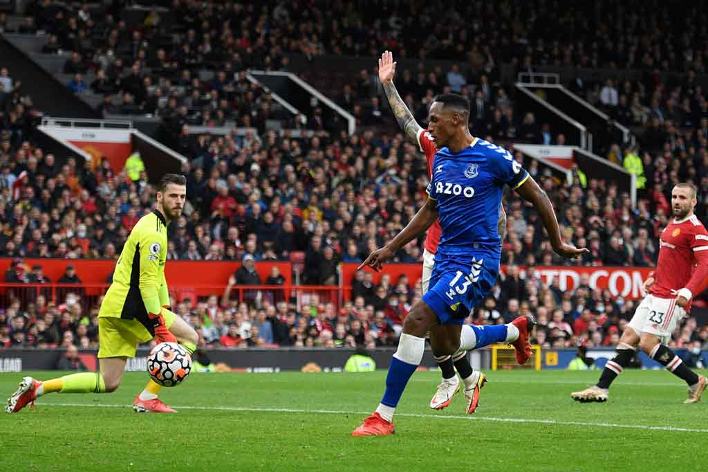 The Toffees sempat berbalik unggul lewat sepakan Yerry Mina pada menit ke-86. Namun gol tersebut dianulir wasit karena Mina terjebak offside.