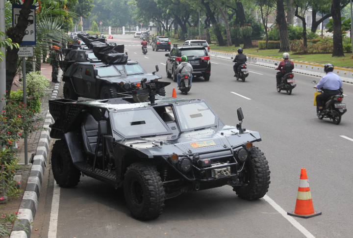Beberapa jenis alutsista yang akan ditampilkan yaitu dua unit kendaraan taktis ringan Sherpa Light Scout, 35 unit kendaraan taktis Anoa, delapan unit Indonesia Light Strike Vehicle (ILSV) Armoured Personel Carrier.
