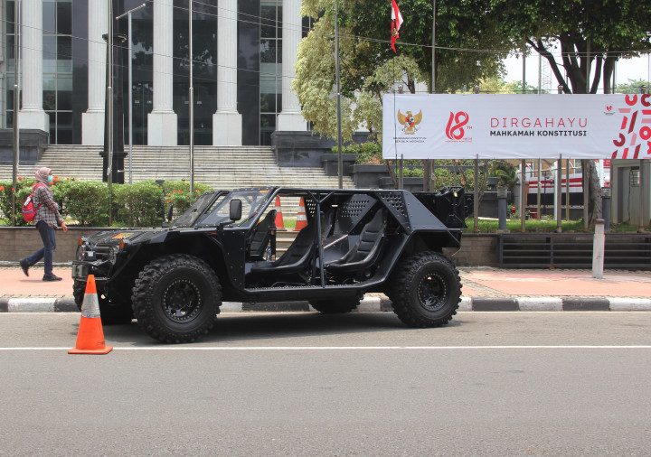 Kemudian dua unit Rantis Bushmaster, 19 unit P6 Atav, 24 unit kendaraan Rudal Mistral, dua unit BTR 4, satu unit Aligator, dua unit APC Turangga, lima unit MLRS (RM 70 Vampire dan Tatrapan), dua unit Orlikon Skyshield, empat unit MLRS Astros dan enam unit Armed Caesar 155 MM.