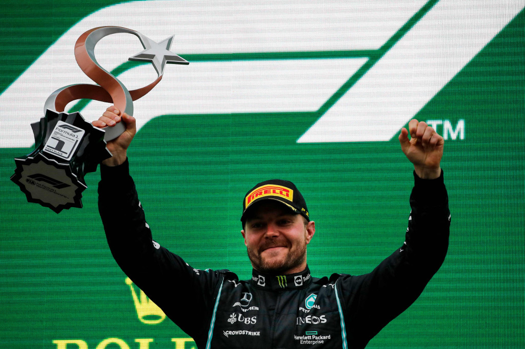 Pembalap Mercedes, Valtteri Bottas menjadi yang tercepat di F1 GP Turki 2021 yang digelar pada Minggu, 10 Oktober 2021, malam WIB.