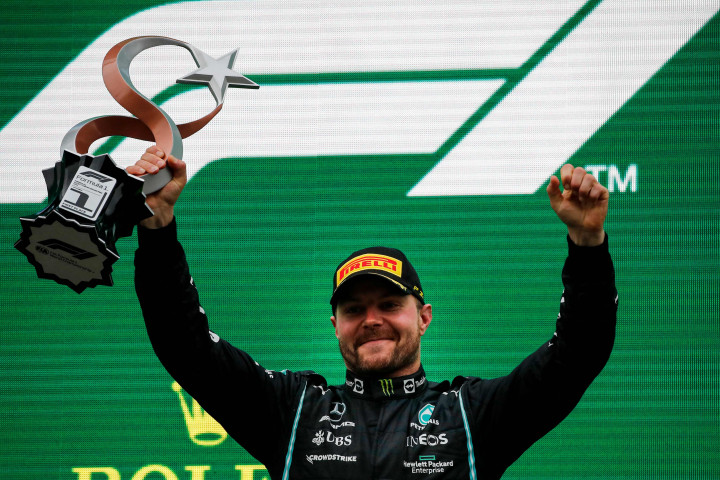 Pembalap Mercedes, Valtteri Bottas menjadi yang tercepat di F1 GP Turki 2021 yang digelar pada Minggu, 10 Oktober 2021, malam WIB.