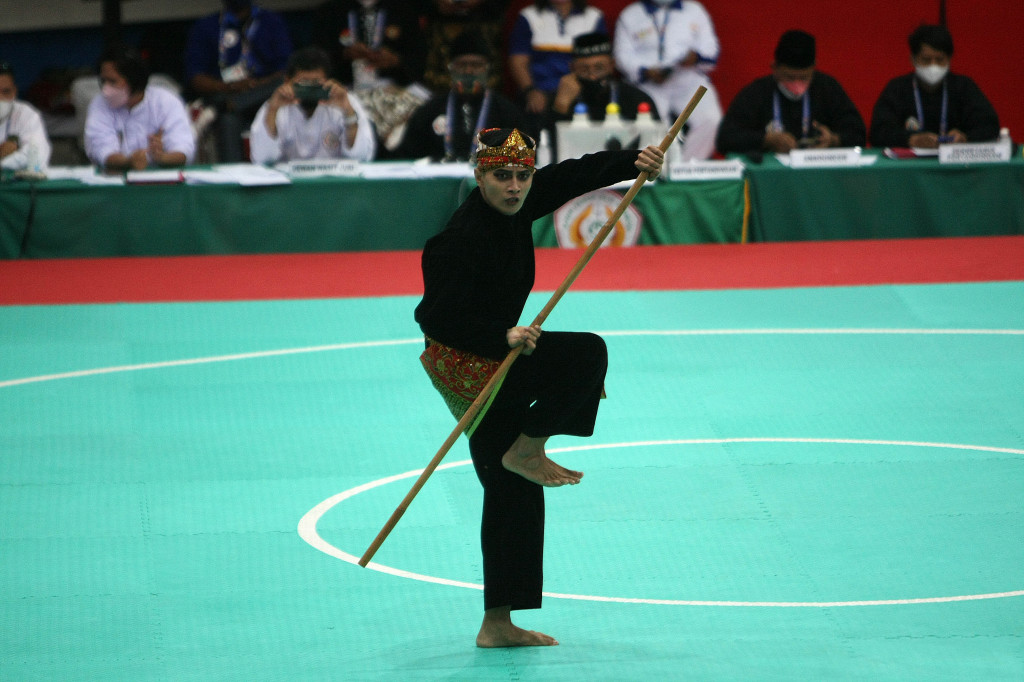 Asep Yuldan dan Sugianto merupakan dua unggulan yang sama-sama dijagokan meraih medali emas pada nomor seni tunggal putra cabang olahraga pencak silat.