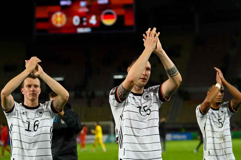 Kemenangan ini memastikan posisi Tim Panser sebagai juara Grup dengan 21 poin dari 8 pertandingan, sekaligus memastikan diri lolos ke putaran final Piala Dunia 2022 Qatar mendatang.