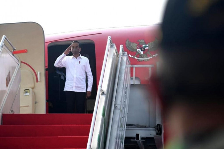 Setelahnya, Presiden akan langsung kembali ke Jakarta melalui Bandara Internasional Juanda, Kabupaten Sidoarjo, dengan menggunakan Pesawat Kepresidenan Indonesia-1.