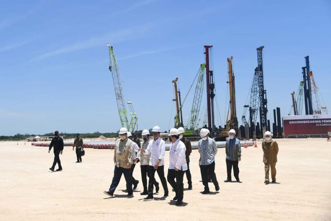 Presiden Smelter Freeport Di Gresik Buka 40 Ribu Lapangan Kerja 