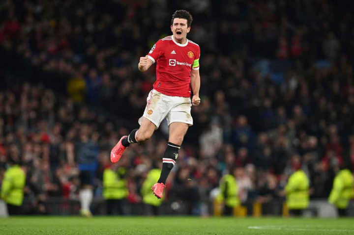 Pada menit ke-74, Harry Maguire akhirnya mampu membawa United menyamakan kedudukan lewat sontekannya.