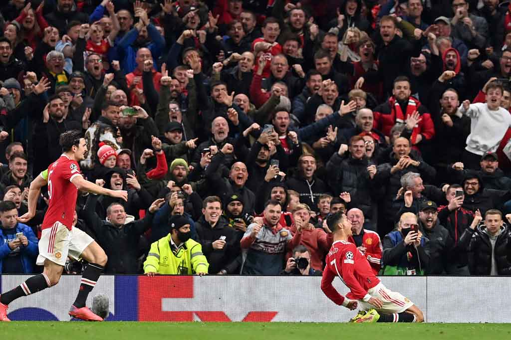 Ronaldo menjadi pahlawan kemenangan United setelah bola sundulannya masuk ke gawang Musso setelah menerima umpan silang Shaw dari sisi kiri pada menit ke-82 demi membawa United berbalik unggul 3-2 yang bertahan hingga pertandingan usai.
