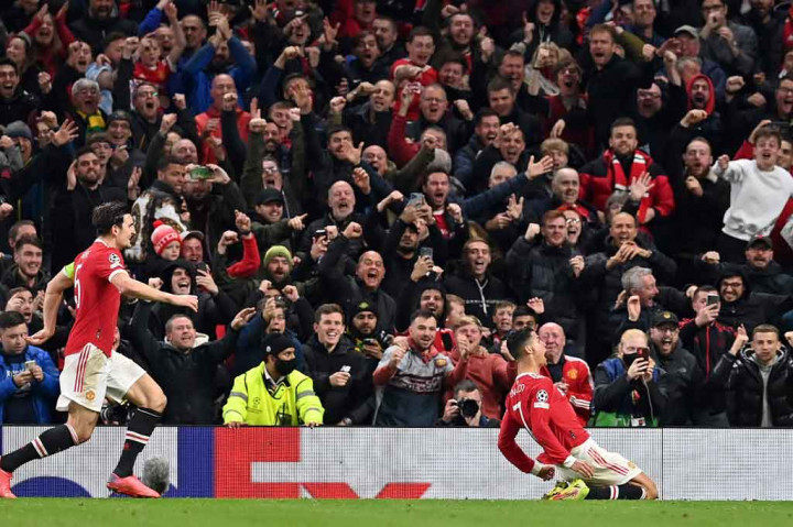 Ronaldo menjadi pahlawan kemenangan United setelah bola sundulannya masuk ke gawang Musso setelah menerima umpan silang Shaw dari sisi kiri pada menit ke-82 demi membawa United berbalik unggul 3-2 yang bertahan hingga pertandingan usai.
