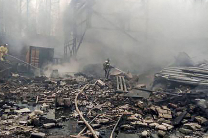 Pemerintah wilayah Ryazan, tempat pabrik itu berlokasi, mengatakan 