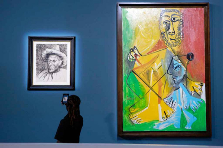 Sebanyak sebelas mahakarya Pablo Picasso terjual USD 108,9 juta (sekitar Rp1,5 triliun) di lelang Sotheby's di Las Vegas pada Sabtu, 23 Oktober 2021 waktu setempat.