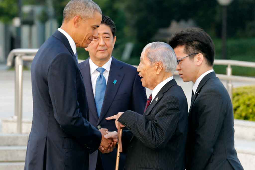 Penyintas bom atom Hiroshima, Sunao Tsuboi, meninggal dunia di usia 96 tahun. Tsuboi menjadi juru kampanye terkemuka untuk perlucutan senjata nuklir dan bertemu Presiden AS Barack Obama dalam kunjungan bersejarahnya ke kota itu pada 2016 silam. 