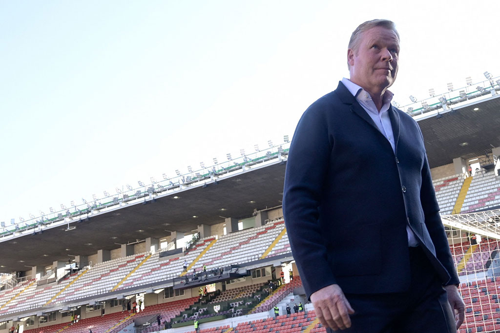 Koeman menghabiskan enam tahun di Barcelona sebagai pemain dan dianggap sebagai legenda klub setelah mencetak gol kemenangan atas Sampdoria di final Piala Eropa 1992.