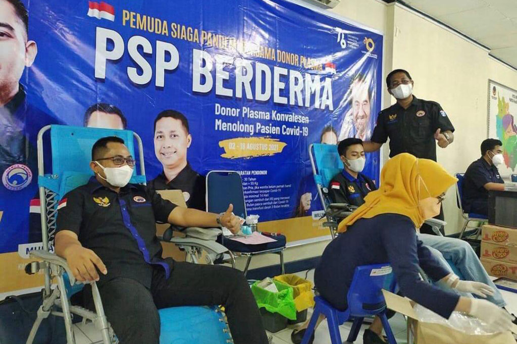 Kegiatan PSP BERDERMA ini bertujuan untuk membantu PMI dan masyarakat Indonesia khususnya yang memerlukan donor darah dan plasma, karena sejak pandemi covid-19 melanda terjadi penurunan jumlah pendonor darah yang signifikan, sedangkan kebutuhan akan donor darah tetap tinggi.