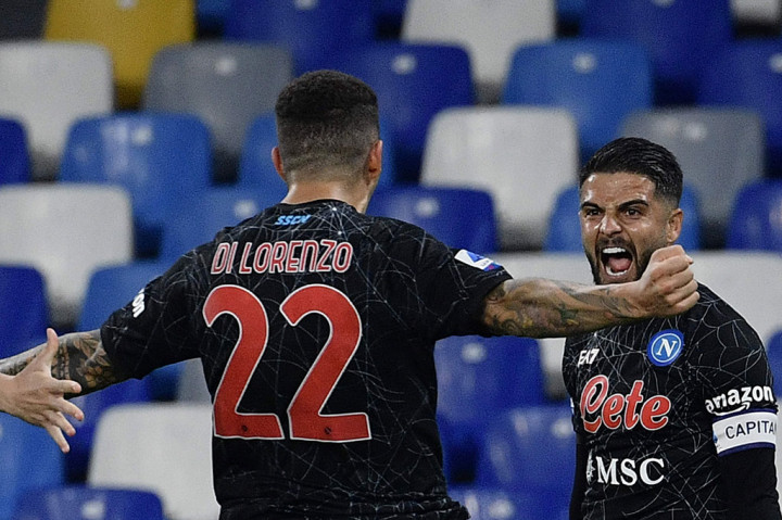 Pada menit ke-60 Napoli kembali memperoleh hadiah tendangan penalti, menyusul pelanggaran Ibrahima Mbaye terhadap Victor Osimhen. Insigne yang kembali menjadi algojo sekali lagi sukses memperdaya Skorupski demi memperlebar keunggulan Napoli jadi 3-0 pada menit ke-62.