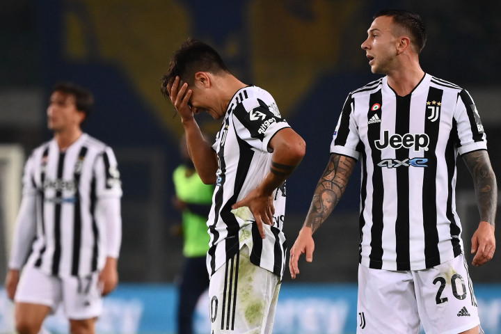 Liga Italia: Ekspresi Pemain Juventus Usai Dipermalukan Verona