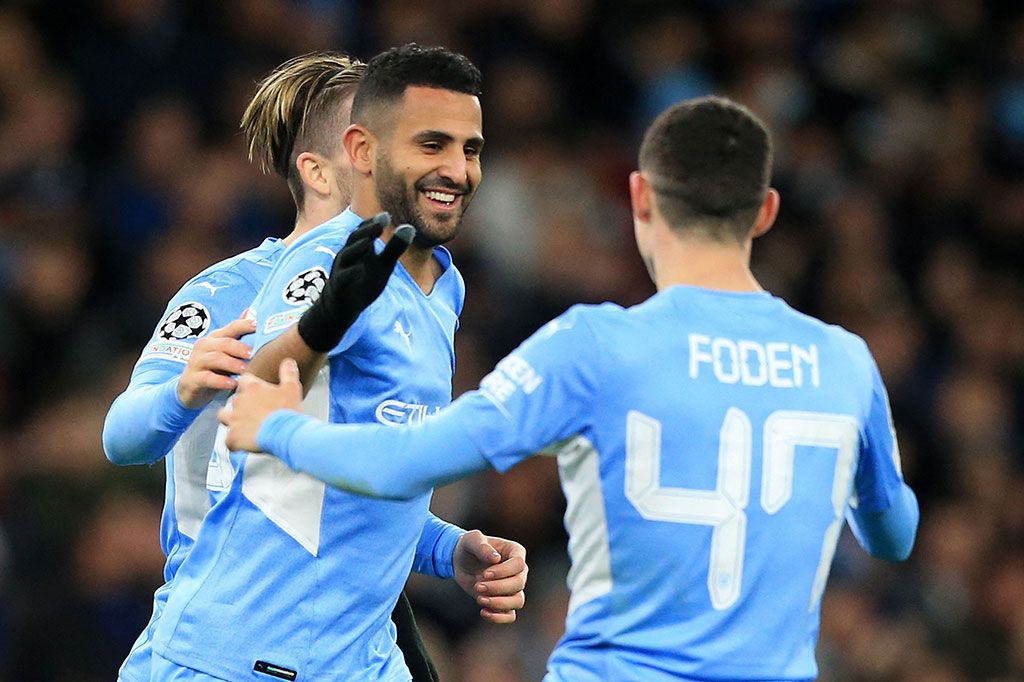 Pada babak kedua, City tetap bermain dengan intensitas tinggi. Riyad Mahrez akhirnya mengembalikan keunggulan setelah menanduk umpan Cancelo pada menit ke-54 untuk mengubah lagi kedudukan menjadi 2-1.