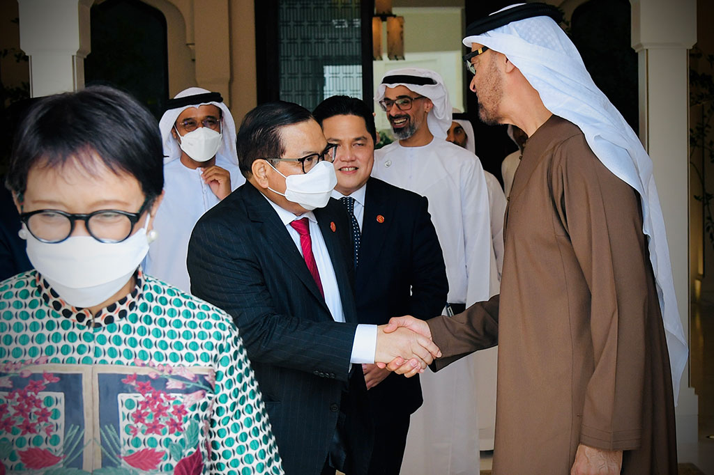 Presiden Jokowi dan Putra Mahkota MBZ juga berkomitmen memperkuat kerja sama dan kemitraan dalam pembangunan ibu kota baru. Kedua pemimpin sepakat untuk menindaklanjuti secara intensif berupa pertemuan-pertemuan pada tingkat teknis.