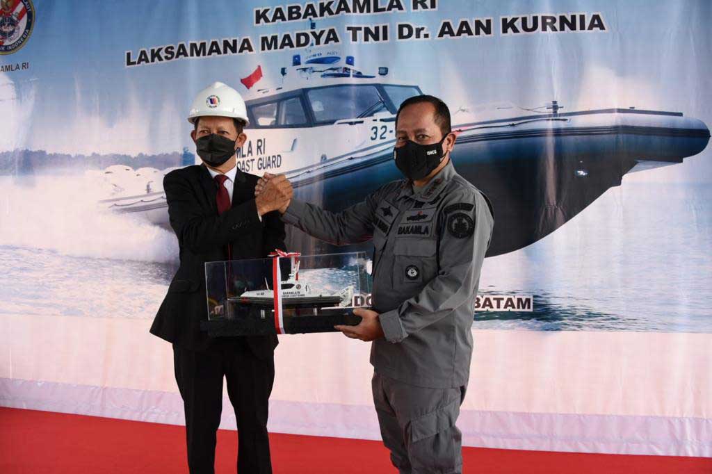 Dalam kesempatan itu, Kepala Bakamla menyatakan apresiasi terhadap PT Palindo yang membangun HSC. Ia menyatakan keberhasilan PT Palindo merupakan wujud kemampuan industri maritim dalam negeri.