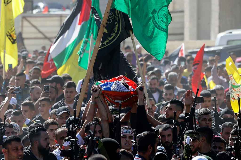 Seorang anak berusia 13 tahun meninggal dunia setelah ditembak di bagian perut oleh pasukan Israel selama bentrokan antara pengunjuk rasa Palestina dengan pasukan Israel, Jumat, 5 November 2021.