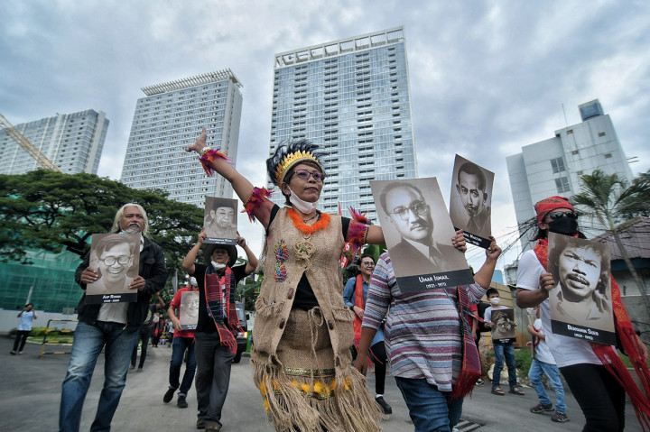 Pertunjukan seni budaya digelar sebagai rangkaian perayaan HUT ke-53 Taman Ismail Marzuki (TIM). 