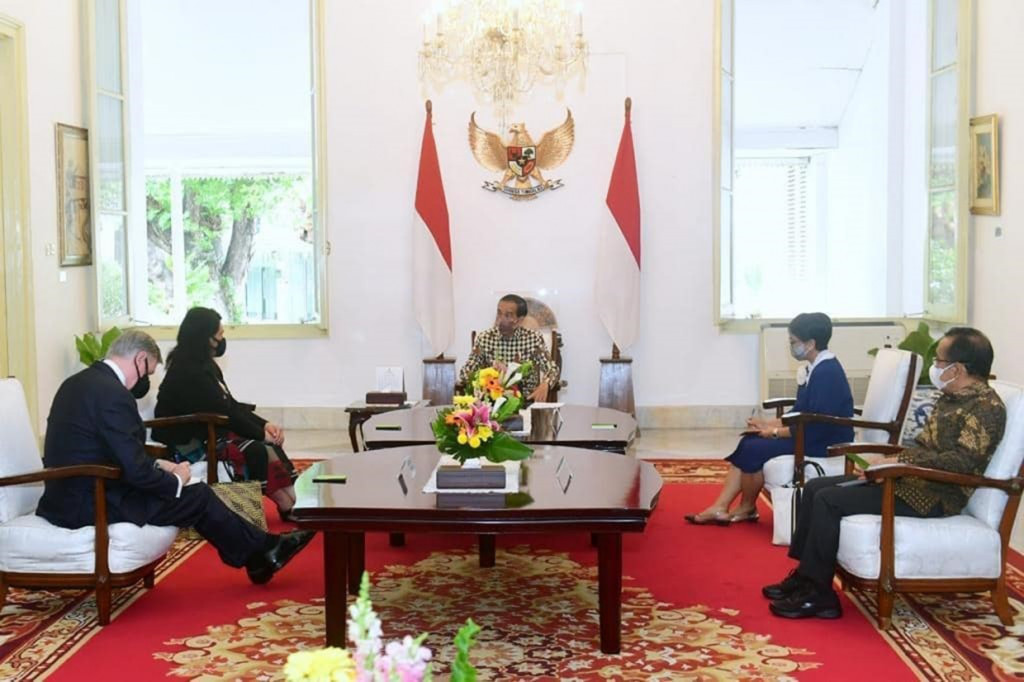 Dalam pertemuan tersebut, Presiden menyampaikan sejumlah hal, utamanya mengenai kerja sama di dan dengan Pasifik.