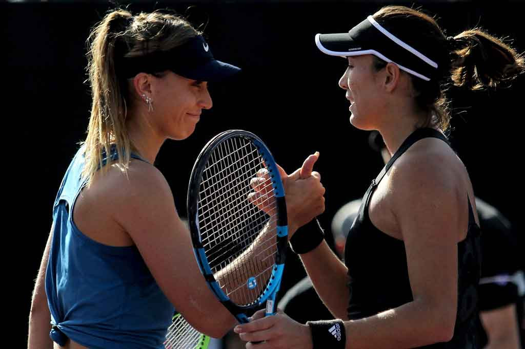 Muguruza melaju ke final WTA Finals usai menang 6-3 6-3 atas rekan senegaranya sesama petenis Spanyol Paula Badosa dalam laga semifinal.