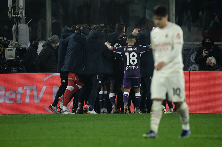 Ini merupakan kekalahan pertama Rossoneri di Serie A misim ini.