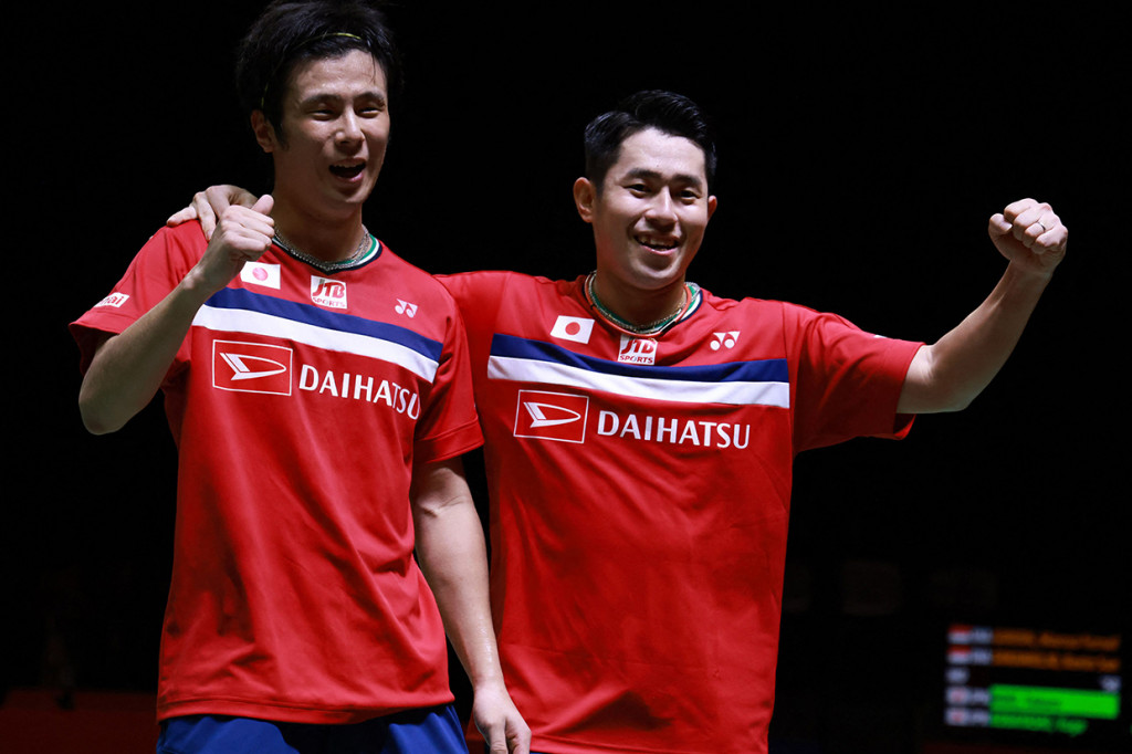 Bagi Hoki/Kobayashi, titel juara Indonesia Masters 2021 menandai kemenangan pertama mereka atas Kevin/Marcus setelah selalu kalah di 10 pertemuan sebelumnya. 