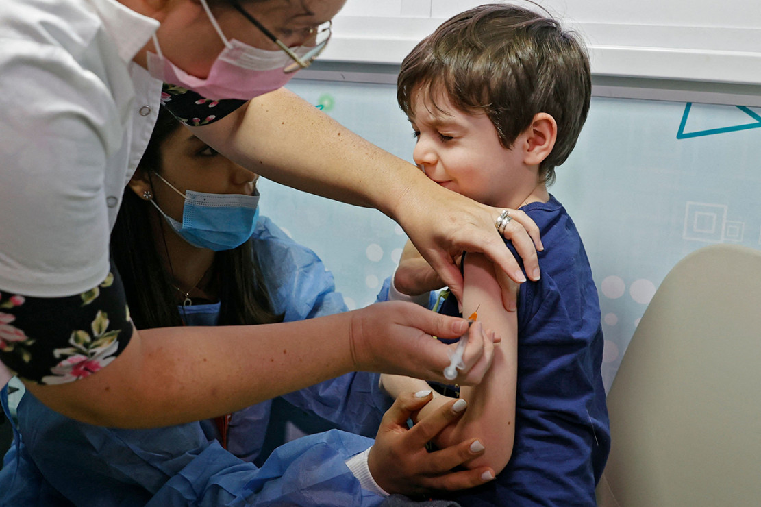 Foto Israel Mulai Vaksinasi Covid 19 untuk Anak  Usia 5 11  
