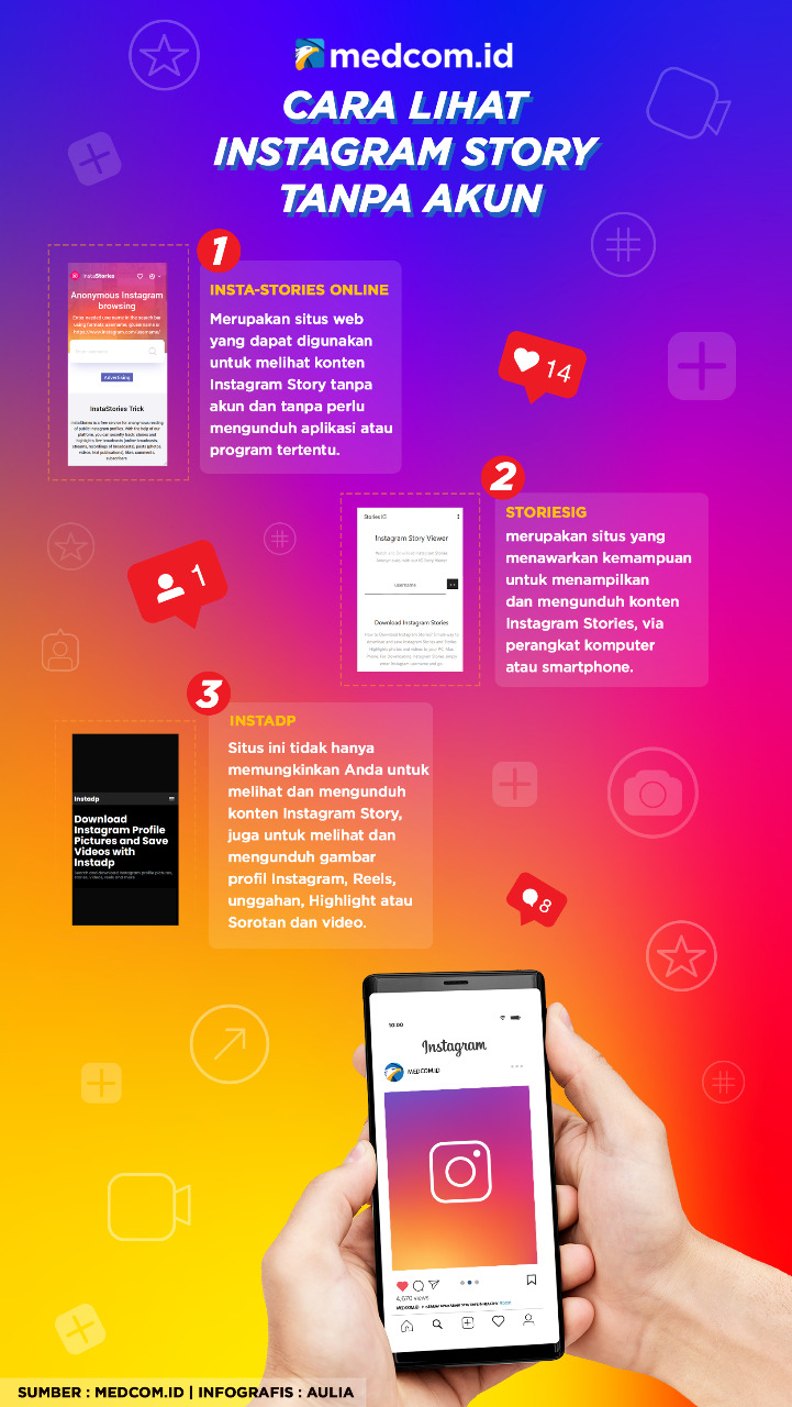 Cara Lihat Instagram Story Tanpa Akun