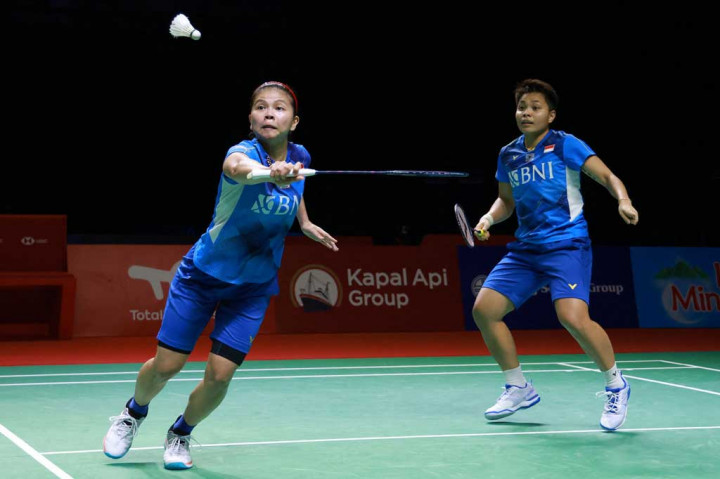 Di partai puncak mereka akan berhadapan dengan wakil Jepang Nami Matsuyama/Chiharu Shida.