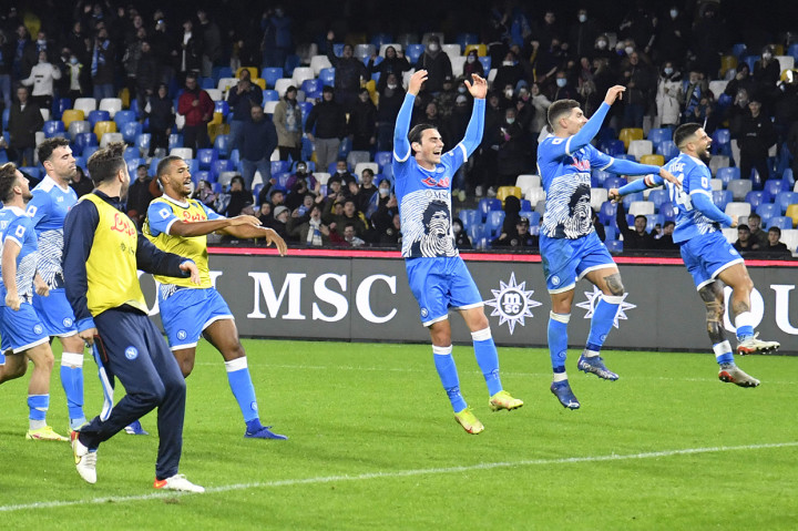 Menjamu Lazio di Stadion Diego Armando Maradona, Naples, Senin, 29 November 2021, dini hari WIB, II Partenopei menang 4-0 tanpa balas.
