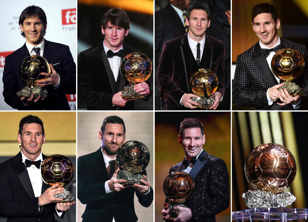 Pesepak bola timnas Argentina Lionel Messi pada Senin, 29 November 2021 waktu setempat, memenangi penghargaan Ballon d'Or sebagai pemain terbaik di dunia 2021 untuk ketujuh kalinya. La Pulga menyisih Robert Lewandowski dan Jorginho.