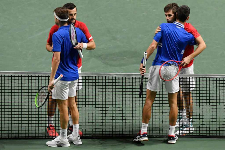 Foto: Singkirkan Serbia, Kroasia ke Final Piala Davis