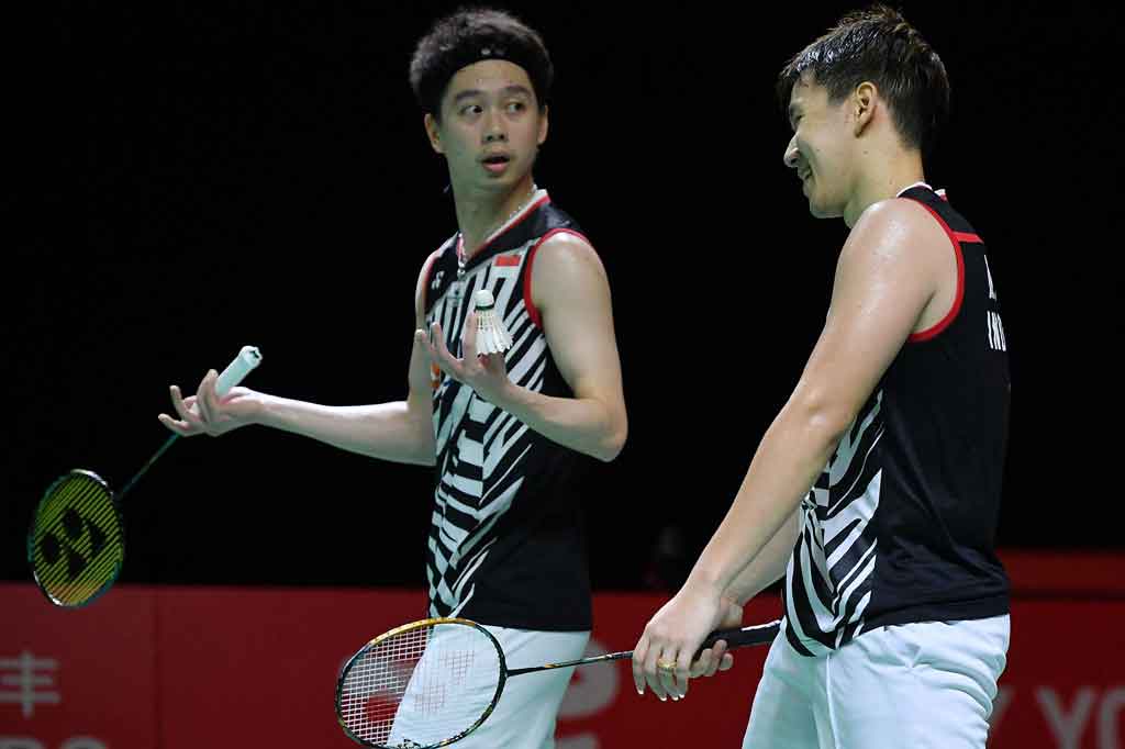 Di babak final Minions ditunggu lawan yang mereka kalahkan di final Indonesia Open pekan lalu, Takuro Hoki/Yugo Kobahashi dari Jepang.