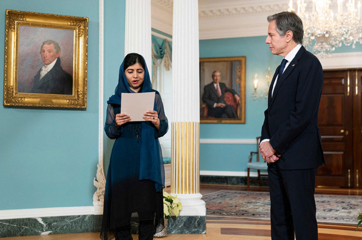 Foto: Malala Minta AS Lebih Kuat Dukung Perempuan Afghanistan